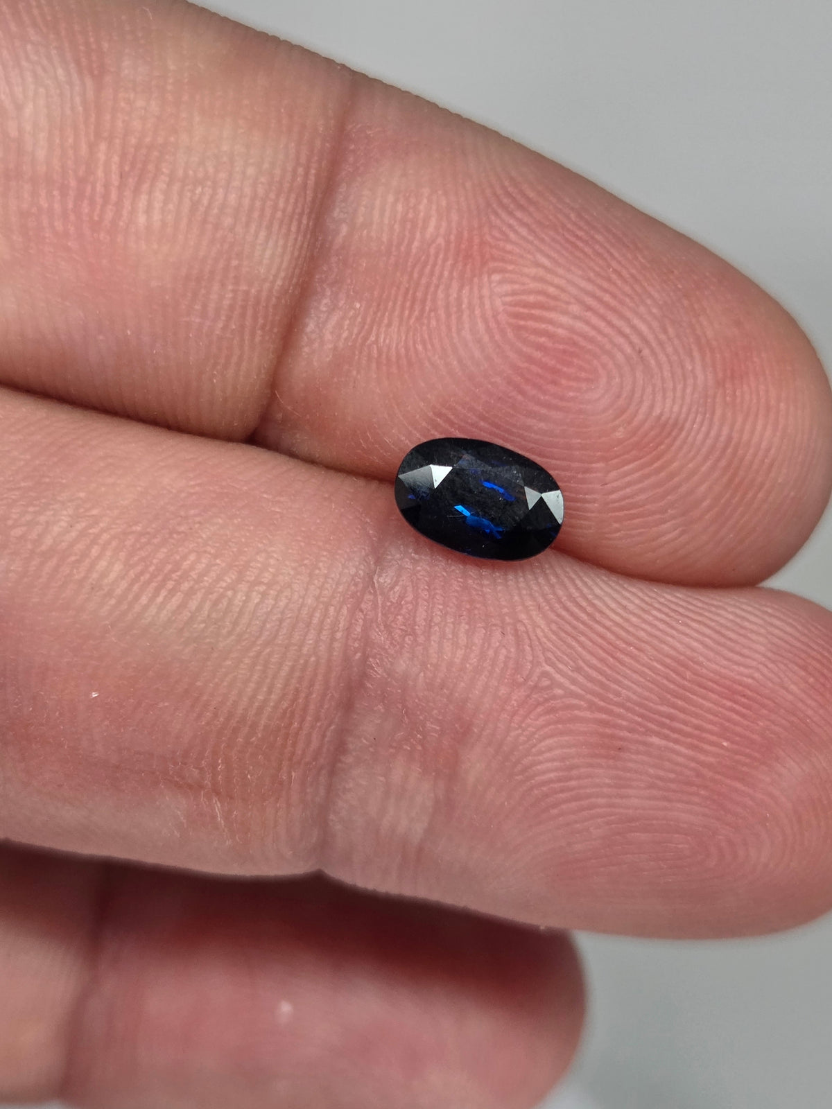 Saphir bleu naturel – 1,03 ct