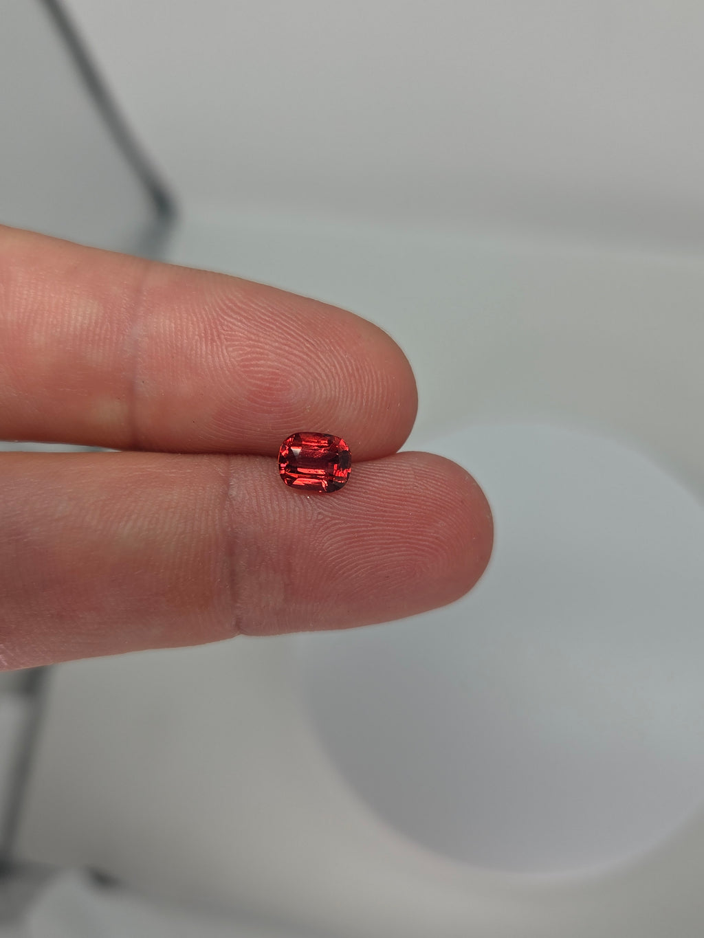Grenat Malaya de Tanzanie – 1,24 ct