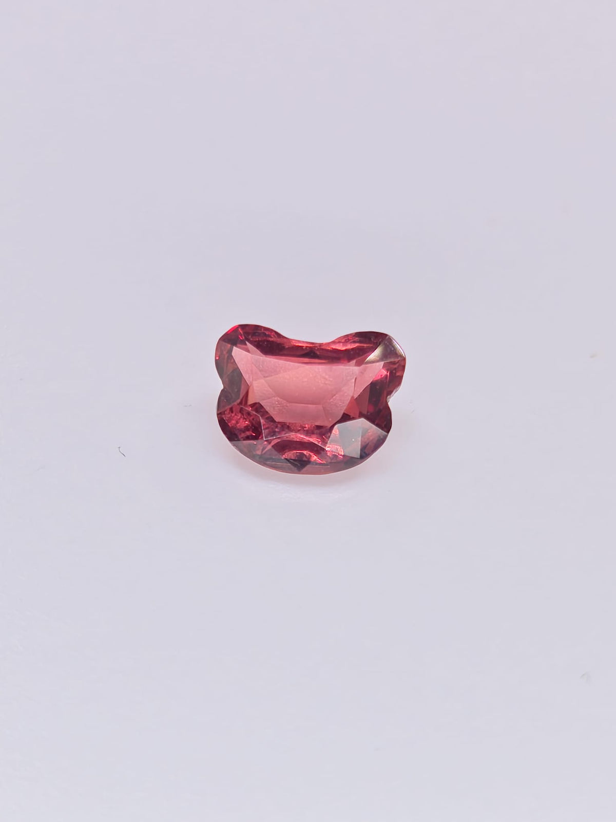 Grenat Malaya naturel – Tête d’ourson – 1,34 ct