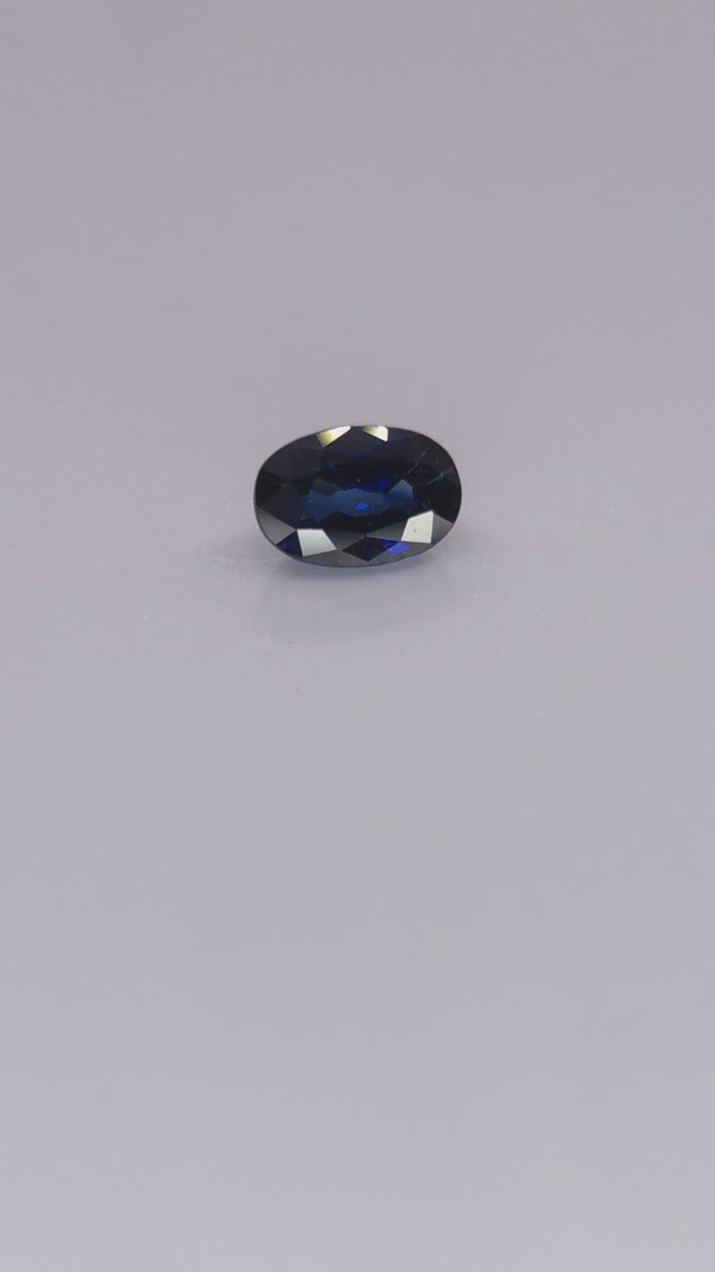 Saphir bleu naturel – 1,03 ct