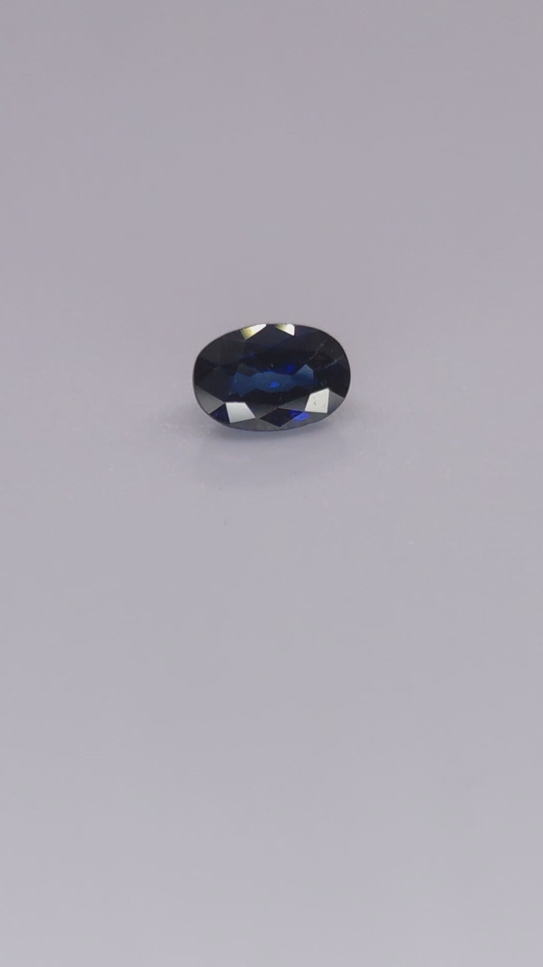 Saphir bleu naturel – 1,03 ct
