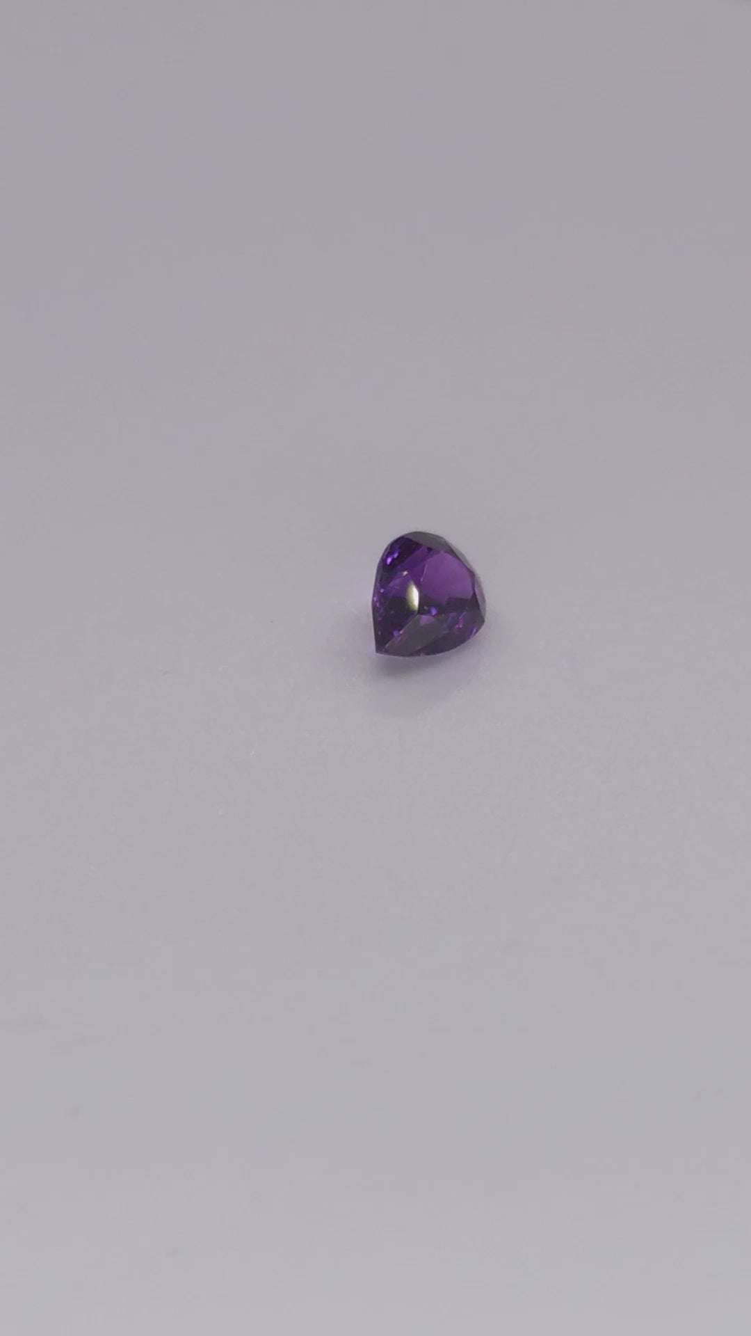 Saphir violet naturel – 0,55 ct